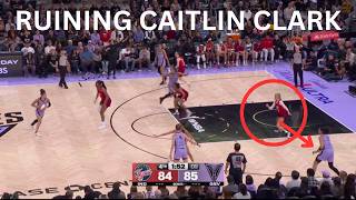 The INDIANA FEVER coaching staff is trying to to ruin CAITLIN CLARK'S career