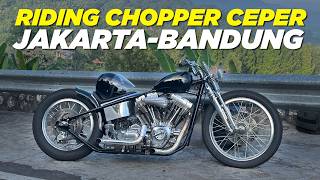 POV TOURING JAKARTA-BANDUNG NAIK CHOPPER HARLEY CEPER! THE JOURNEY TO BBQ RIDE 2026