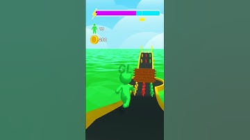 Colorful runner level 4 android games #shorts #funnyvideo #viral #gameplay