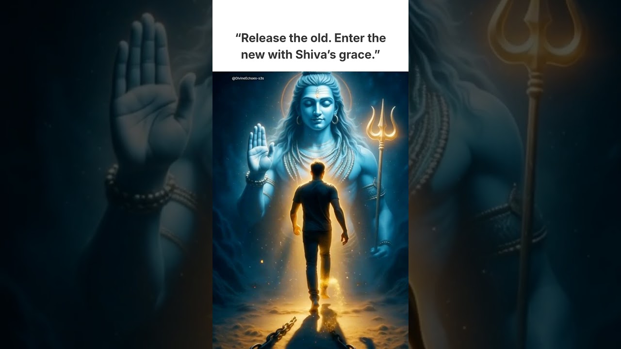 End clean. Begin divine. 🔱 Shiva clears the path.