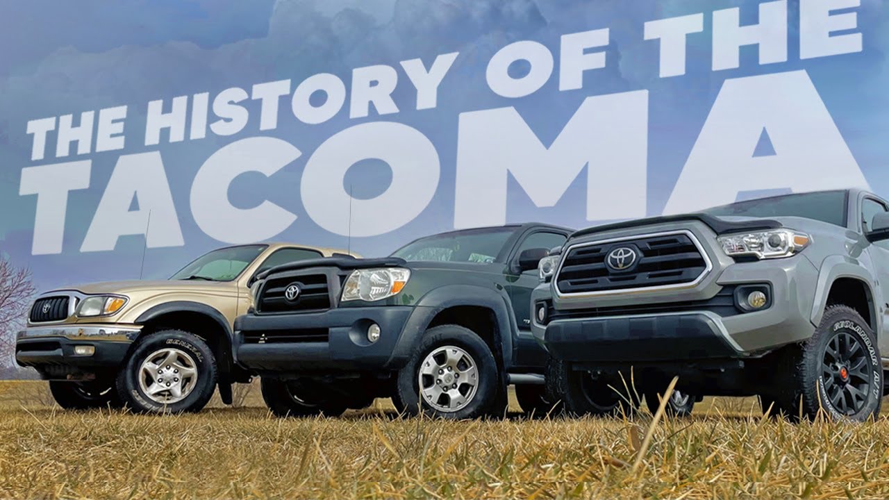 The History Of The Toyota Tacoma | 1995 - Present - YouTube