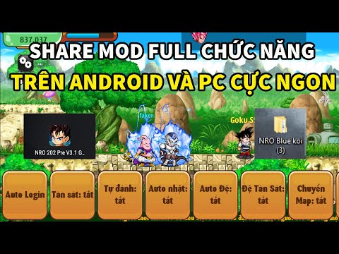 Ngọc Rồng Blue – Share Mod Full Chức Năng Trên Android Và Pc Cực Ngon