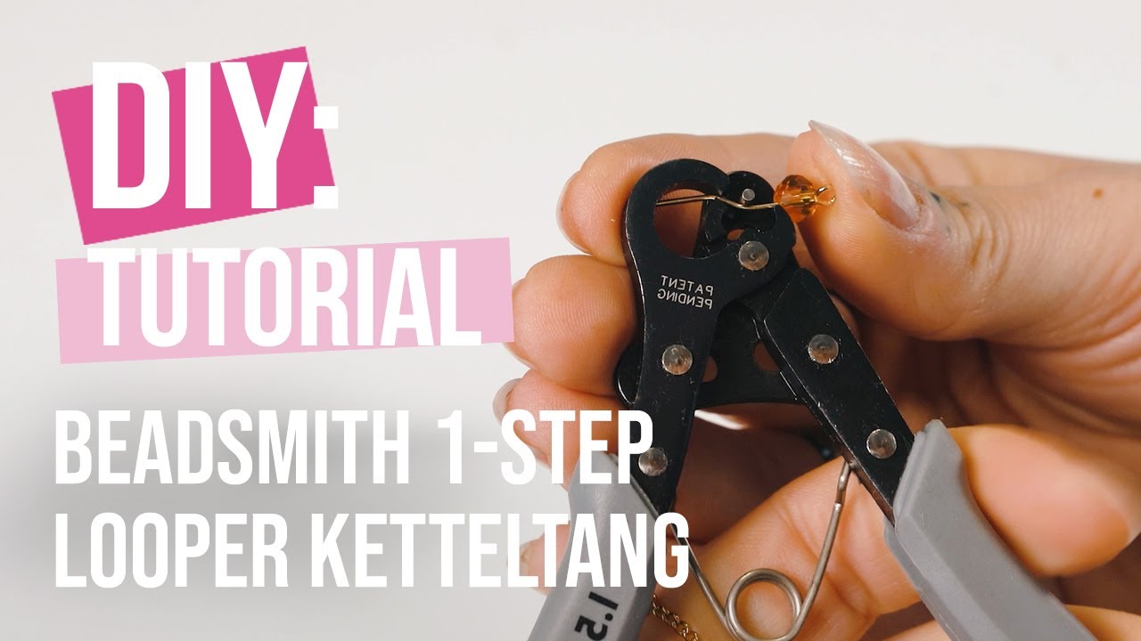 How to Use the One Step Wire Looping Pliers from BeadSmith 