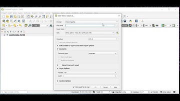 HOW TO CONVERT CSV FILE TO SHAPEFILE #qgis