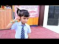 Dance performance by little girl