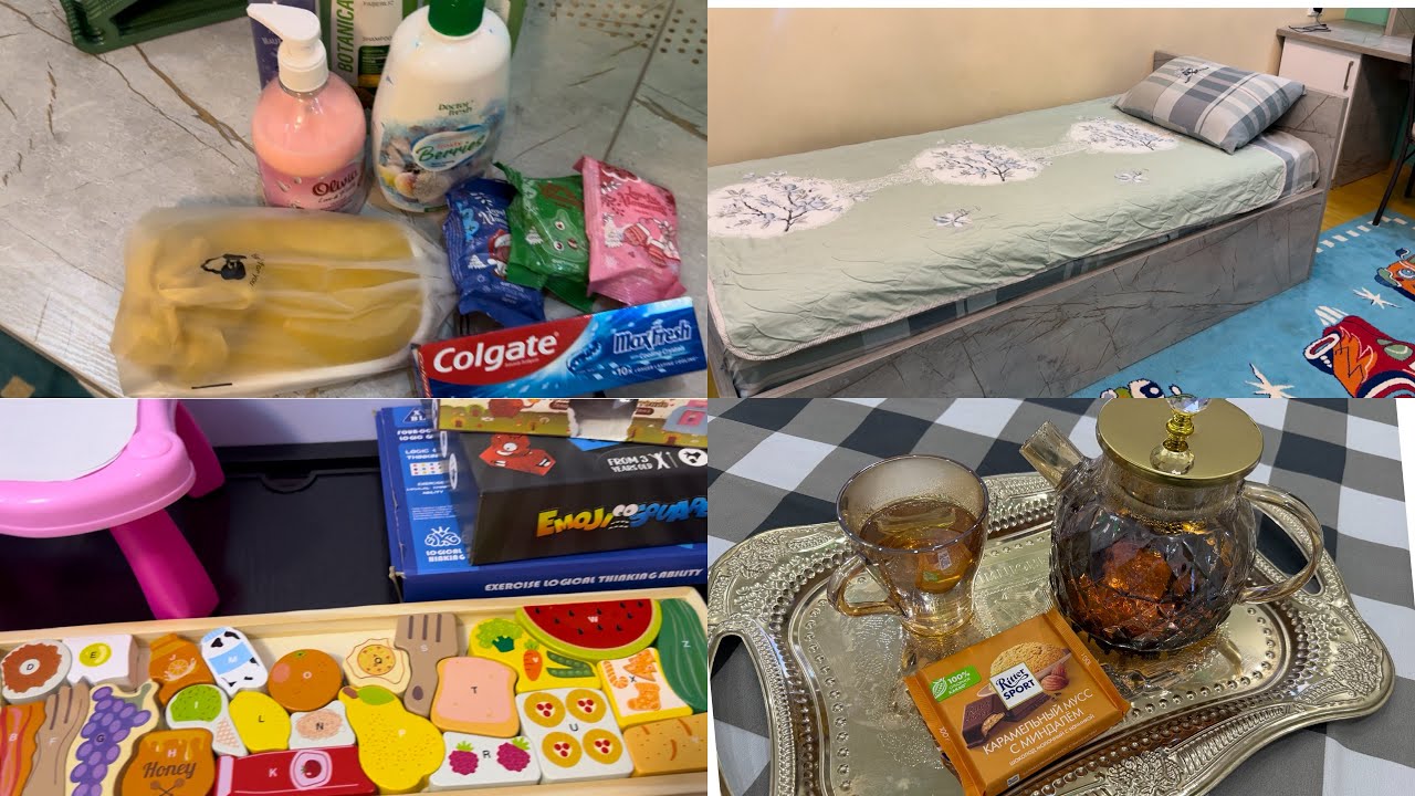 Кунлик Влог! Янги укув йилига тайёргарлик! Кизим учун ривожлантирувчи уйинчоклар!