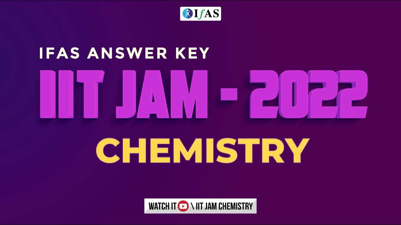 IIT JAM 2022 Exam Answer Key