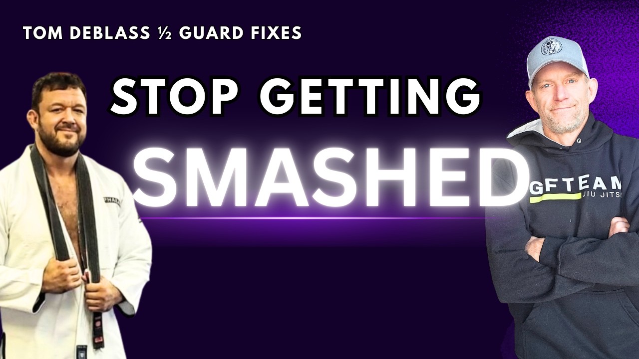 Getting Smashed in Half Guard? Tom DeBlass Explains the Escape