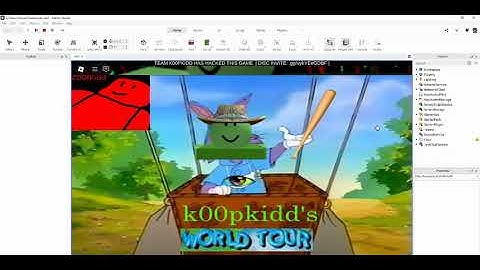 k00pkidd gui showcase (in roblox studio)