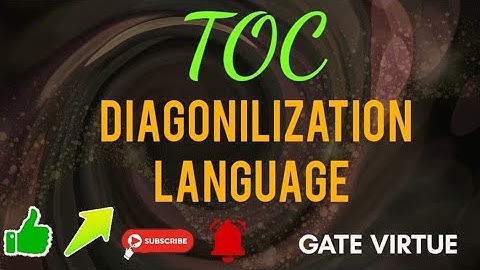 TOC | Is Diagnolization Language a Recursively Enumerable Language?