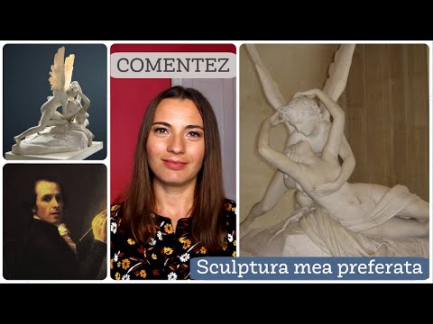 Comentez sculptura mea preferata: Psyche trezita de sarutul lui Cupidon de Antonio Canova