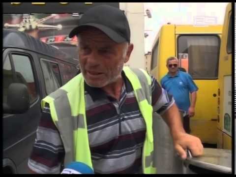 დაზიანებული  მიწისქვეშა ნაგავშემკრები ურნები