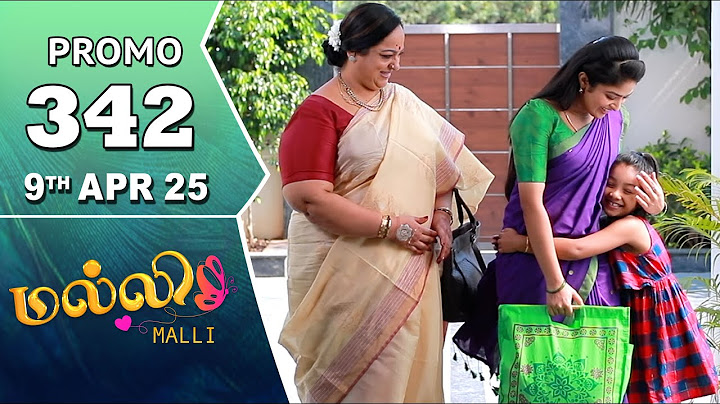 Malli Serial | Episode 342 Promo | 9th Apr 25 | Nikitha | Vijay | Saregama TV Shows Tamil