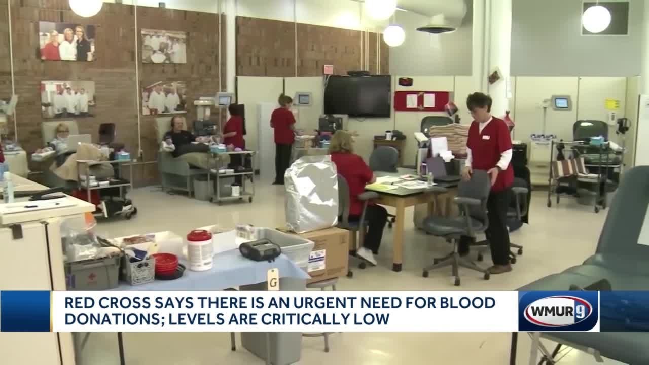 Donations needed as blood supplies critically low