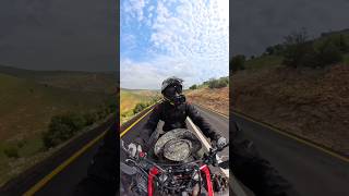 Riding Alone Through Nature — Pure Freedom 🏍️ #Shorts #MotorcycleRide #SoloRiding #AdventureRide