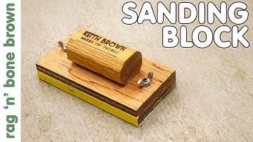 How To Make A Simple Sanding Block