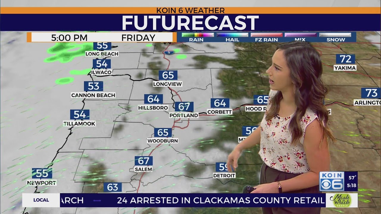 Mild & dry weather continues Wednesday in Portland - YouTube