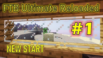 TOO MUCH FOR 1ST EPISODE! | FTB Ultimate Reloaded Ep #1