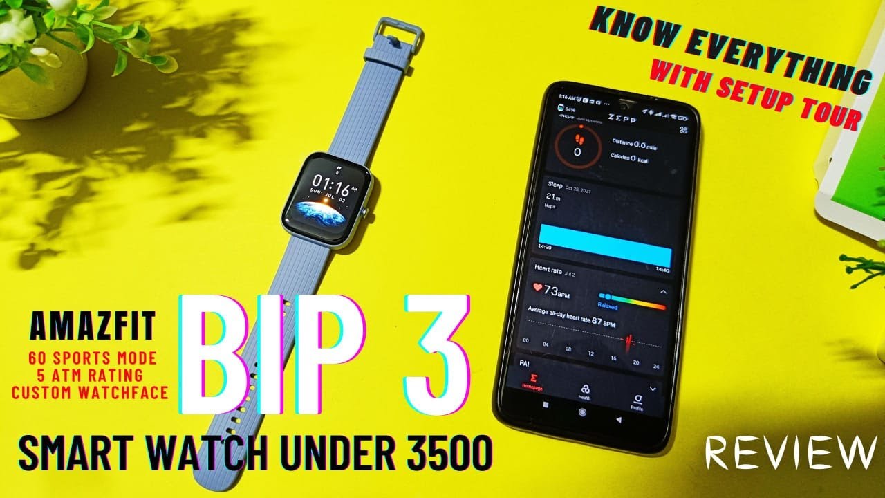 🔥 Amazfit Bip 3 UNBOXING y primera REVIEW en ESPAÑOL ⌚ ¡Un