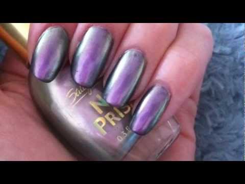 Sally Hansen nail prisms Lavender Pearl