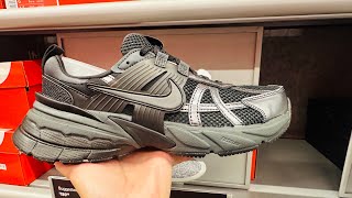 Nike V2K Run Black Dark Smoke Grey (Women's) shoes