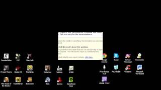 Windows XP ( Black Screen And Windows Not Responding Problem )
