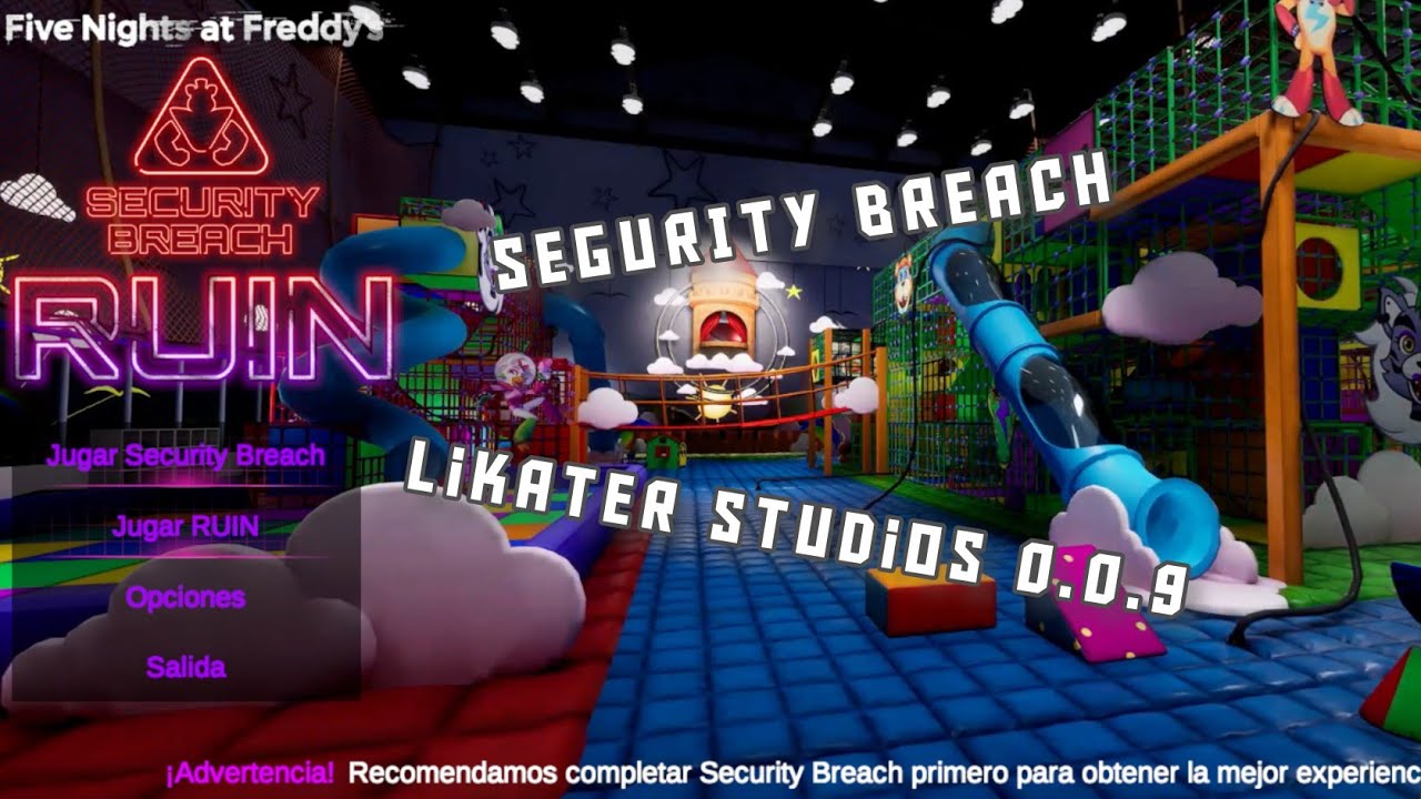 Fnaf Security Breach Ruin Mobile by LikaterTeam