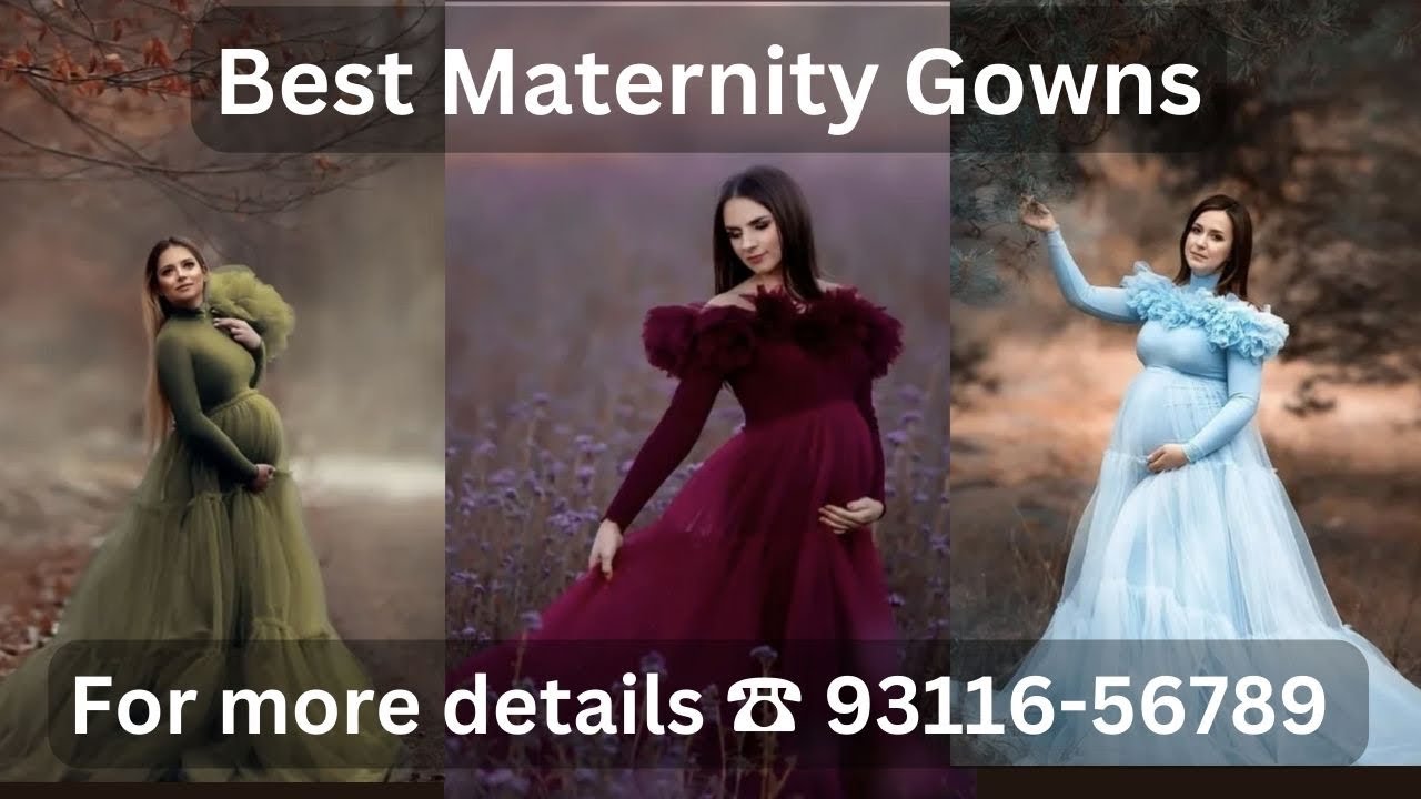 Best Maternity photoshoot Dresses