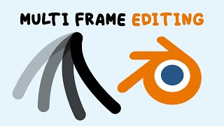 Multi-Frame Editing - Blender Grease Pencil screenshot 3