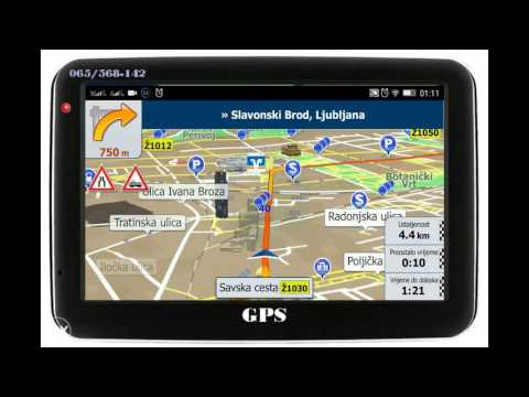 GPS Navigacija, Prikaz