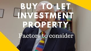 Buy to Let Investment Property in IrelandFactors to Consider Before Investing