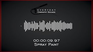 Spray Paint | HQ Sound Effects