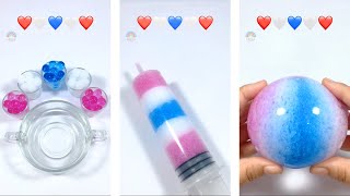 ❤️🤍💙🤍❤️Beautiful make balloon tape with cute orbeez 귀여운 오르비즈와 함께 예쁜 벌룬테이프 만들기✨