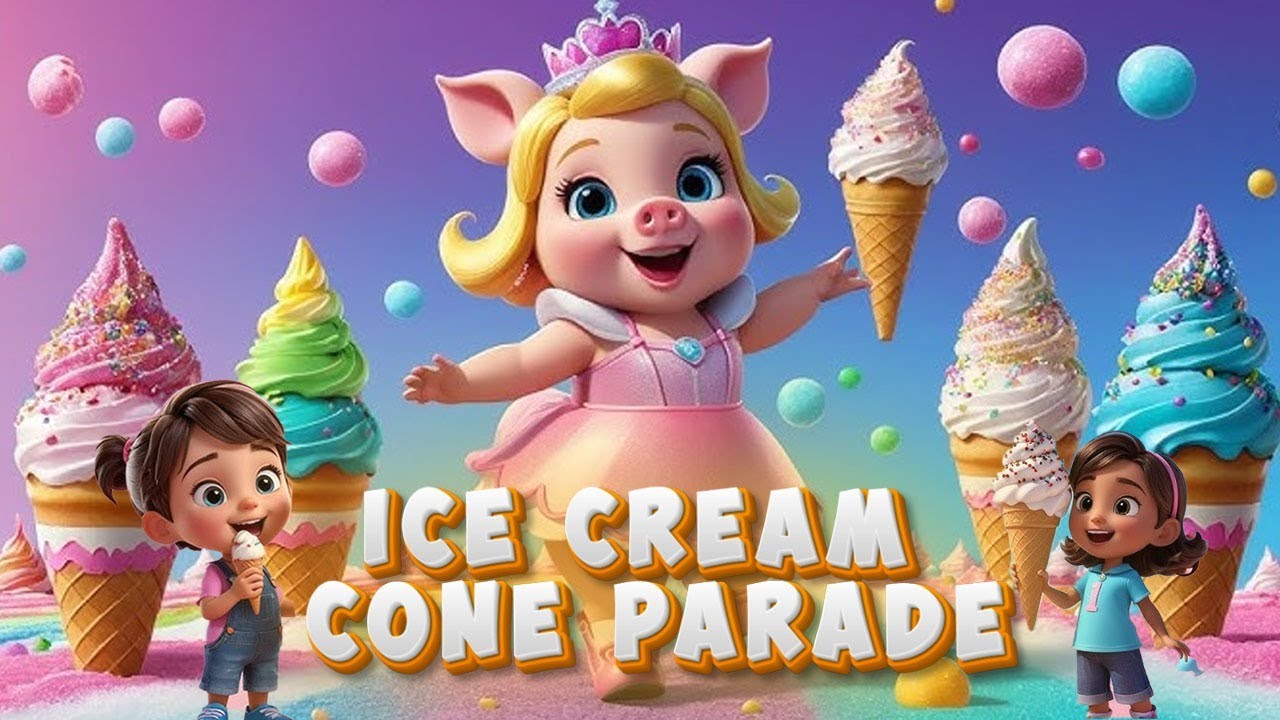 🍦 "The Great Ice Cream Parade | A Sweet and Whimsical Poem for Kids"
