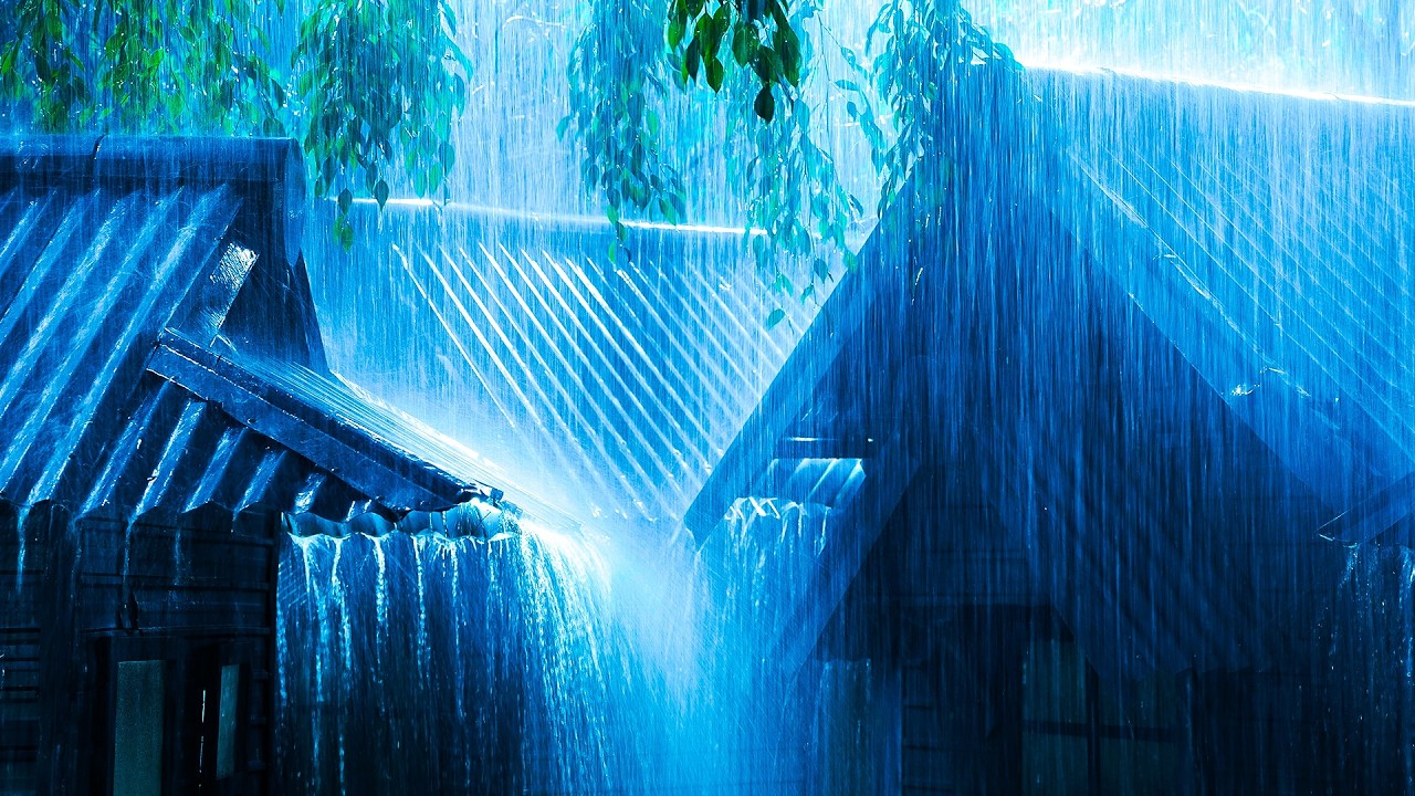 Mejor Sonido | Tormenta de Lluvia y Truenos ⛈️ Para Quedarse Dormido Rápidamente