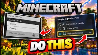 Minecraft Bedrock Vibrant Visuals Grayed Out? Do THIS! 🔥