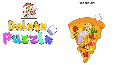 Delete Puzzle: Erase One Part - Fun Game All Levels Part 1 - Gameplay Level 1-100