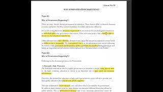 EDU401 lesson 32 to 36