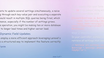 Optimizing Database Updates with Dynamic Fields in Laravel Eloquent