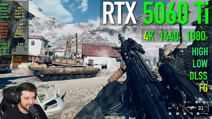 RTX 5060 Ti 16GB - BATTLEFIELD 6 Beta - I'm having too much fun