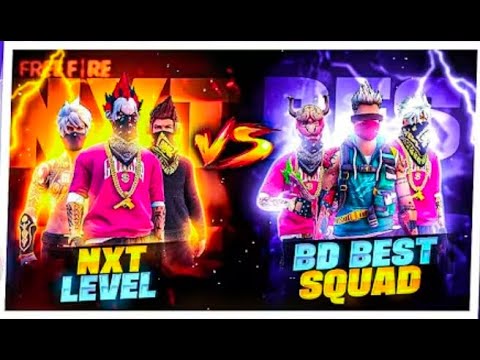 🧬 NXT Level Live Custom | BD Best Squad Battles 😁 | Free Fire Fun - YouTube