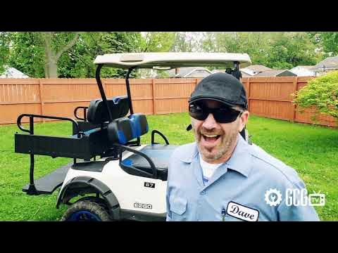 How To Add Golf Cart Rear Seat Cushions & Accessories, ASK DAVE