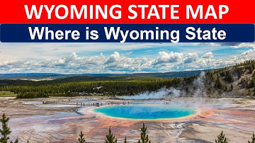 Map of Wyoming