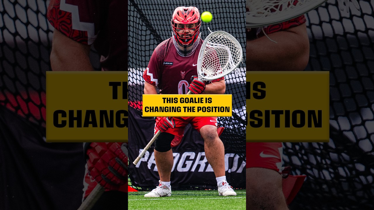 The most unique goalie style in lacrosse