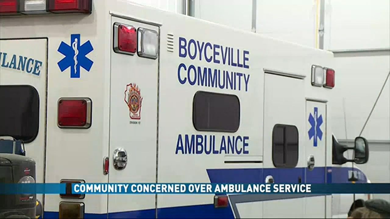 Boyceville community concerned over ambulance service YouTube