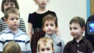 Chase's Preschool Christmas Program 2010