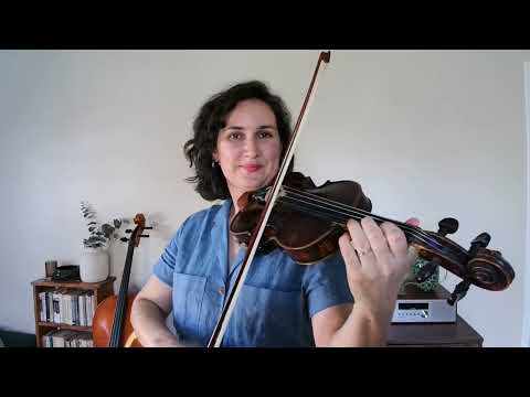 A Major Scale Violin