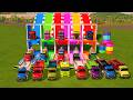 Garage with Colors - ALL MIXER TRUCK: **NH TK4, VALTRA A, MF 3700, CLAAS ATOS**