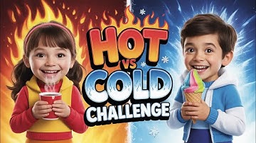 Diana and Roma | Hot vs Cold Challenge 🌶️❄️ | Funny Kids Adventure 2025