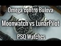 Moonwatch VS LunarPilot, i due orologi spaziali a confronto | PSQ Watches